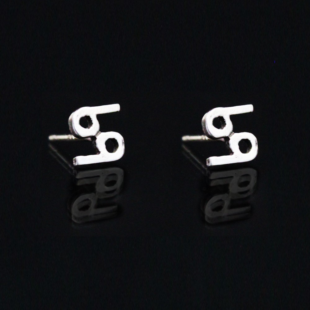 Cancer Zodiac Earrings - Stud Earrings