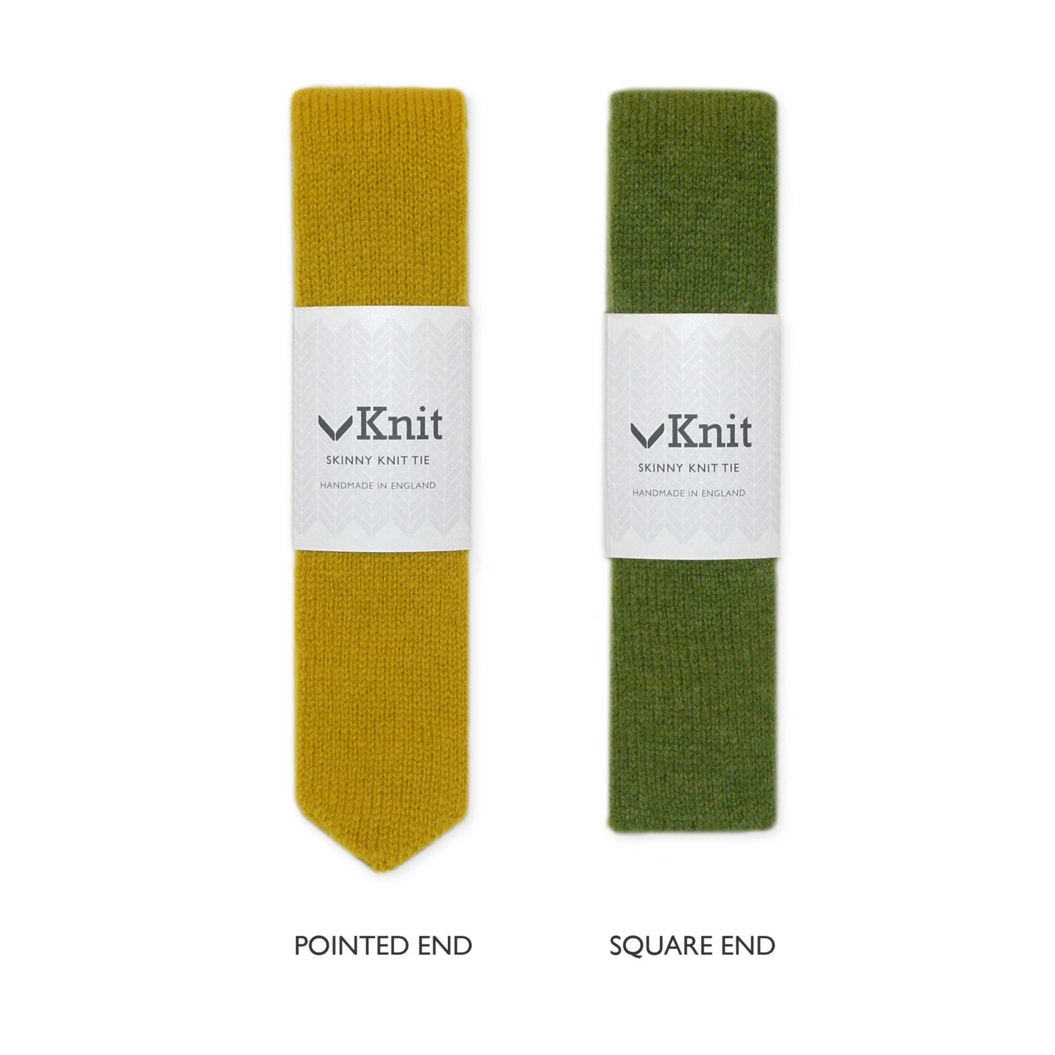 Knit Tie Skinny Necktie in Tobacco Tweed Brown Lambswool - Gift for Men Dad Boss Under 50 MADE TO ORDER