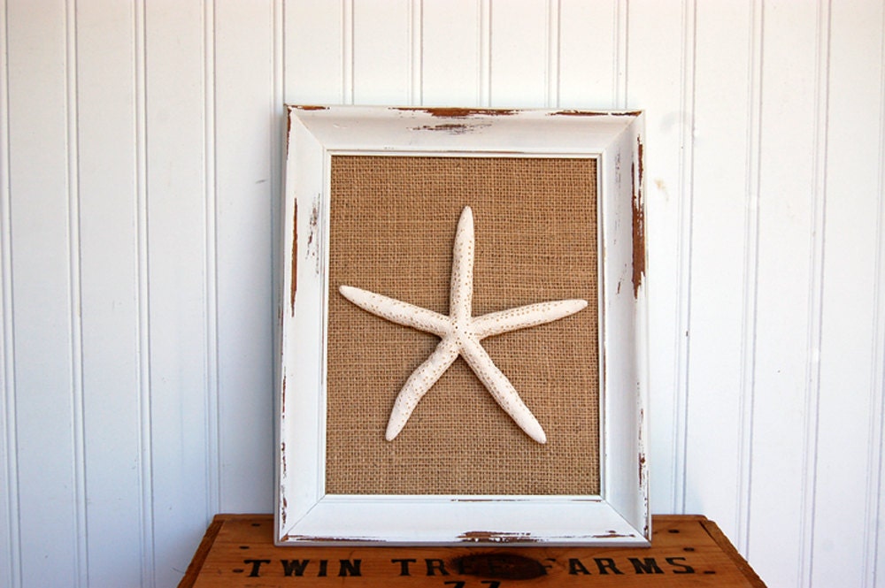 Beach Cottage Framed Starfish