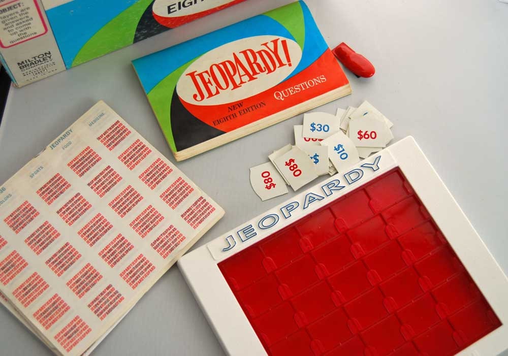 Retro 1964 Jeopardy Game