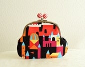 Modern Castles Clasp purse - Candy Clutch wallet