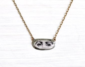 Mind no.6 Necklace . Curiosities Collection . by Mad Tea Garden