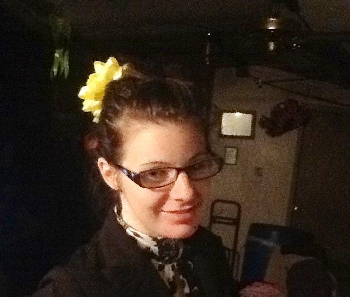 Endometriosis Awareness Hair Bows