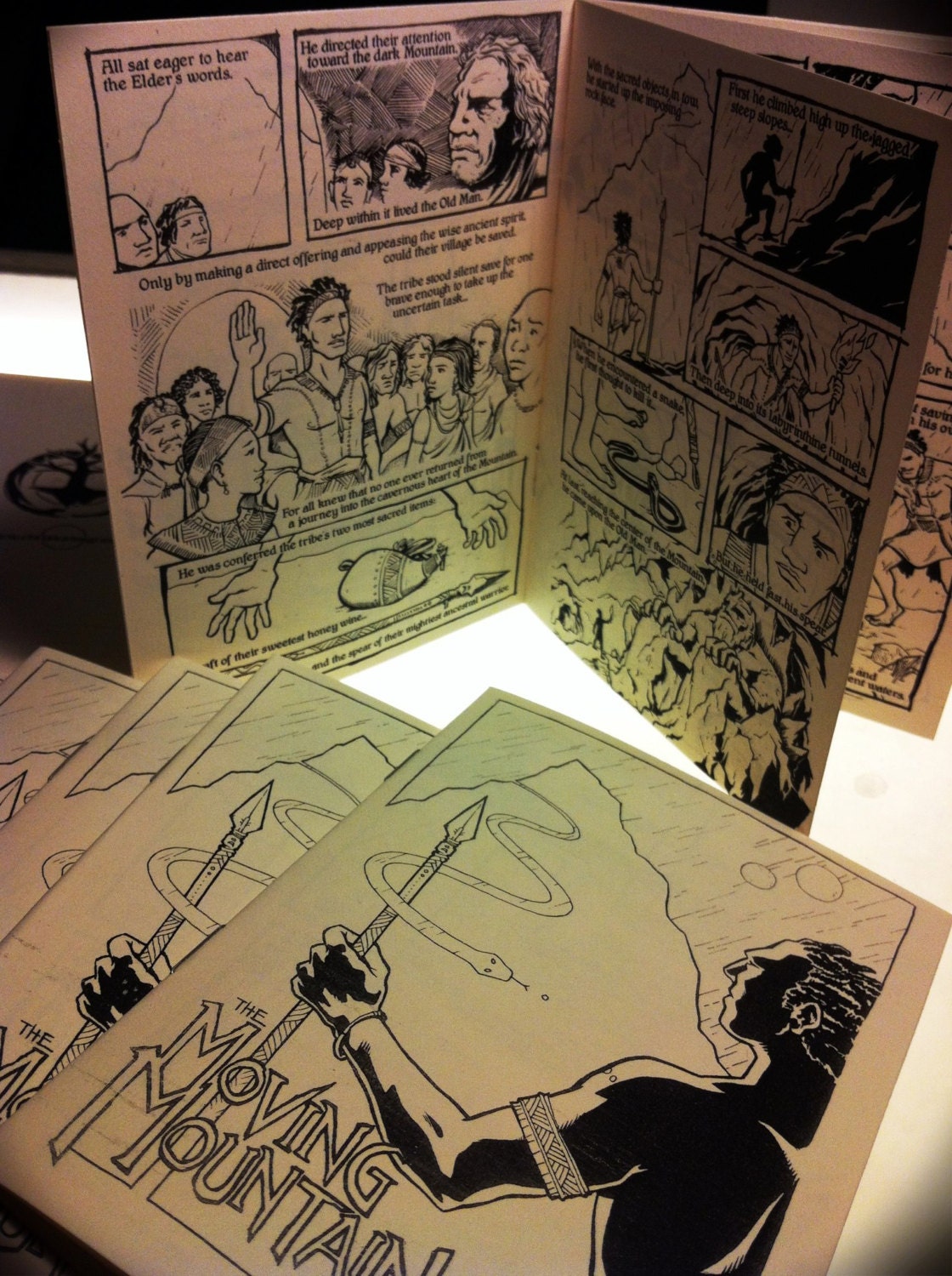 The Moving Moutain minicomic