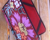 full zipper closure (FREE personalization) HARD CASE - kindle/ nook/ ipad mini/ other - amy butler floral