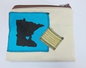 Minnesota Love coin purse
