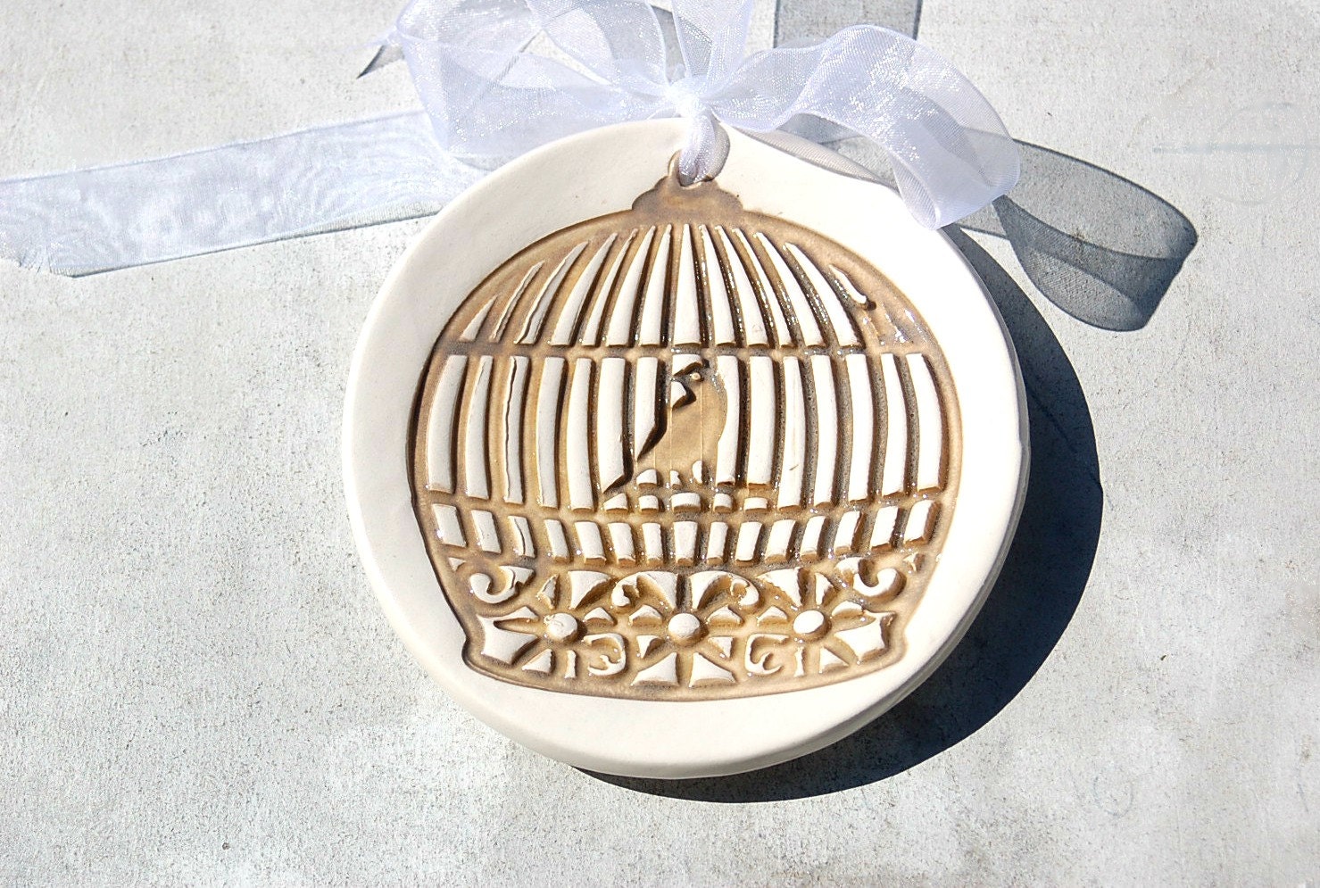 Bird cage tea Dish