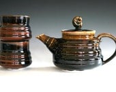 Tea Set, Handmade pottery, Porcelain Tea Set