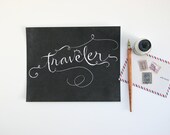 Traveler Print, 8x10