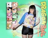 90s Dragon Ball Z graphic sweater size XS