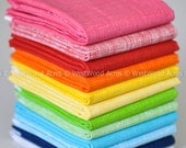 Rainbow Fat Quarter Bundle of Sketch by Timeless Treasures