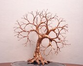 Wire Tree Of Life Grand Old Tree Spirit sculpture natural Banded Brazil Quartz Geode Agate slice, original art