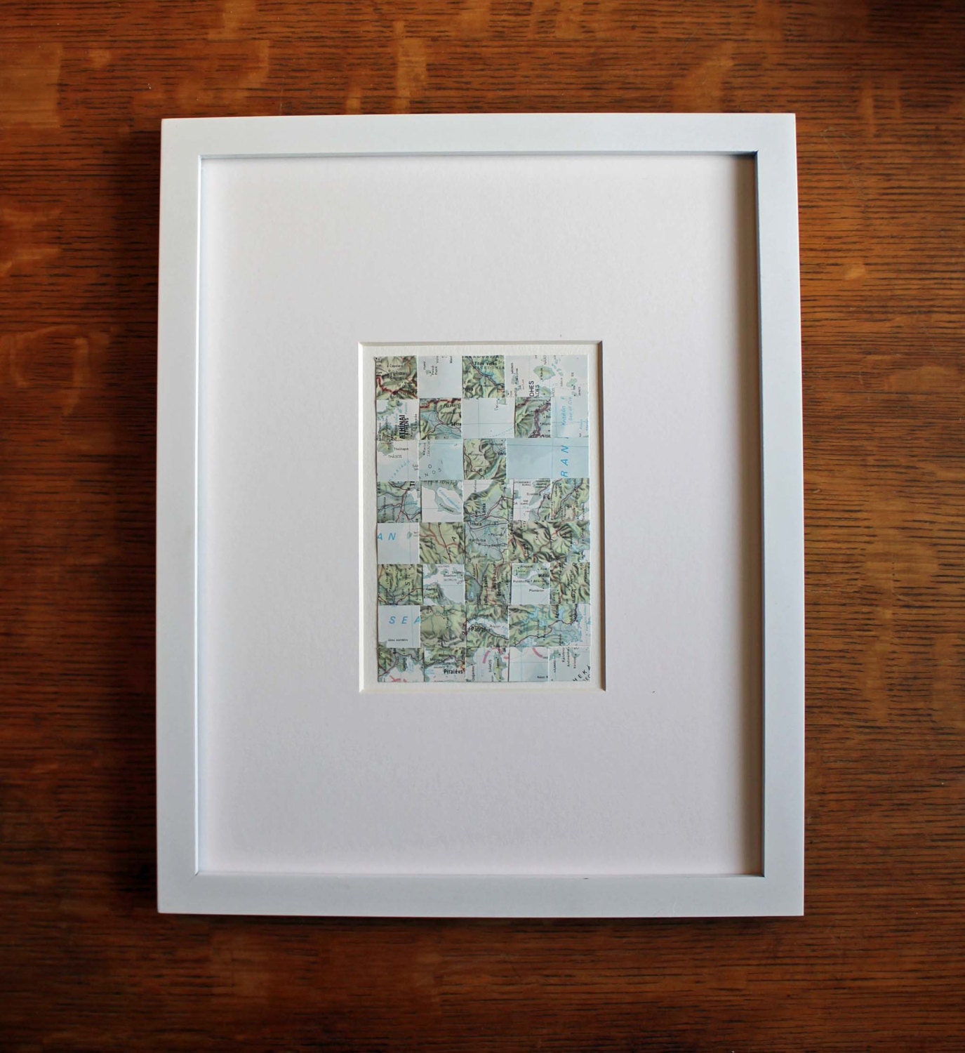 Map Art, Altered Map