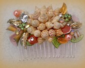Beach Wedding Bridal Comb Romantic Ocean Breeze Ready