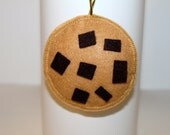 Felt Chocolate Chip Cookie Ornament