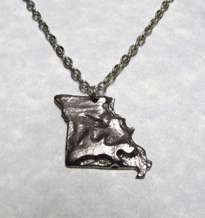 Missouri State Geological Design Necklace