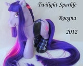Gothic Goth Custom My Little Pony Twilight Sparkle G4 Friendship is Magic
