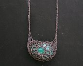 reserved - bohemian mama chrysocolla necklace