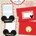 Mickey Mouse Invitation, Thank You Note, Address Labels and Envelope Seals- Printable Birthday Party - Amanda's Parties TO GO