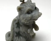 Handmade Pendant TINY RAT  figure Pendant Charm So cool for Kawaii Necklace Statement Jewelry