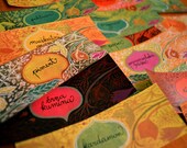 YOUR CHOICE - Sticker labels for spices and herbs