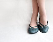 Chloe- Handmade Leather ballet flat shoes - CUSTOM FIT