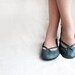 Chloe- Handmade Leather ballet flat shoes - CUSTOM FIT