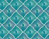HEARTBEATS Cool  - Art Gallery Fabrics - Poetica by Patricia Bravo (POE-803) - 1 yard