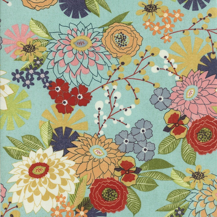 PB&J Basic Grey - Daisy Mae in Fluffer Nutter  30320-13 - Moda Fabrics - 1 Yard