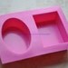 Rectangle Oval Flexible Silicone Mold/Mould For Handmade Soap Candle Candy Chocolate Jewelry Jelly Cake Fimo Resin Crafts