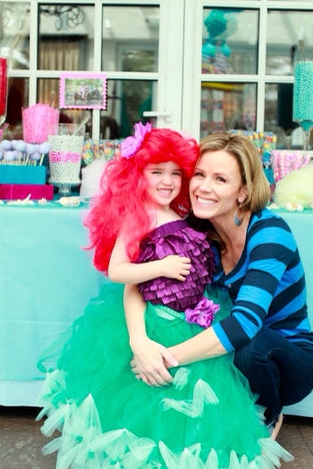 Little Mermaid Tutu by Atutudes - As seen in OK Magazine and designed for Hollywood Hot Moms For Trista Sutter's daughter Blakesley