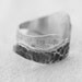 Sterling Silver Finger Cuff- Adjustable Silver Ring