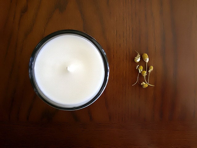 Chamomile Soy Candle - Calming Relaxing and Soothing. Home, Gift idea, Mothers Day