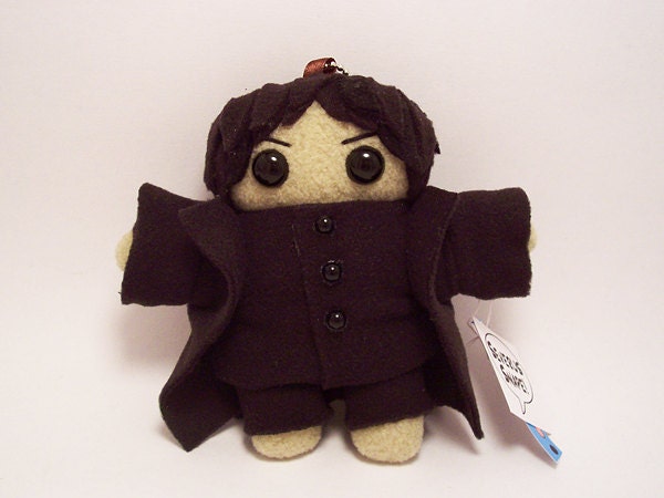 Harry Potter Severus Snape Draco Malfoy Ron Weasley or Hermione Granger Plush Doll Keychain stuffed toy bag charm