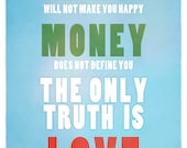 8x10 Quote Print The Only Truth