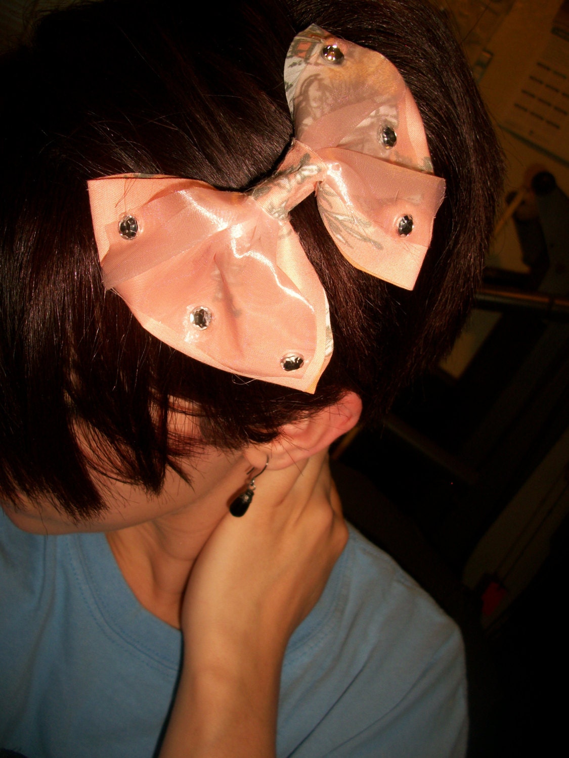 Pink Large Bow