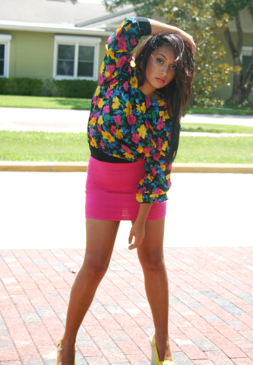 Vintage Flower Top
