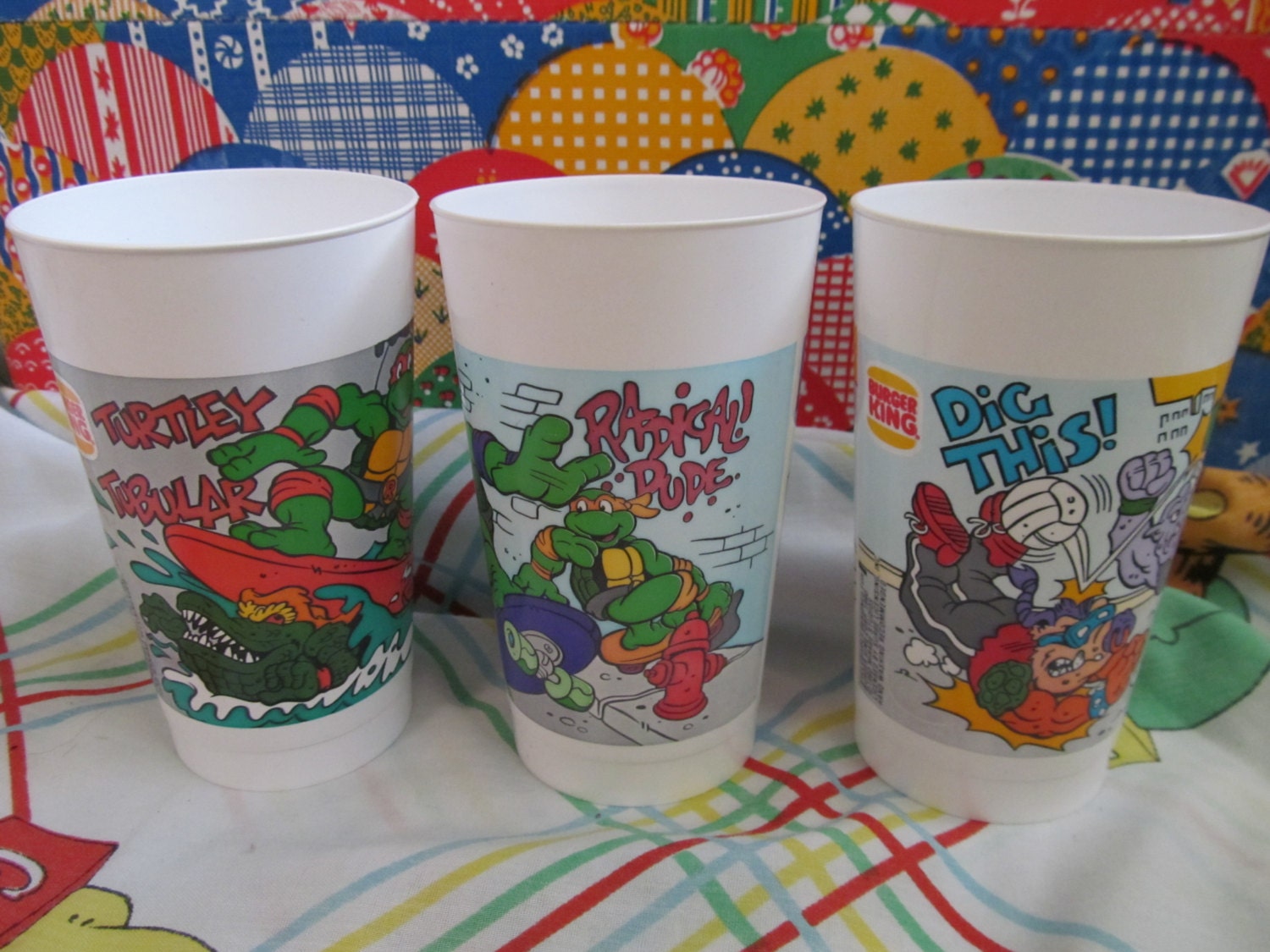 Teenage Mutant Ninja Turtles cup set