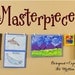 Masterpieces-Vinyl Lettering decal wall  art words  quotes graphics Home decor itswritteninvinyl