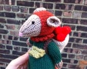 Medieval Mouse: Peasant with a basket of berries.