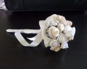 Cream Toss Bouquet, wedding, alternative