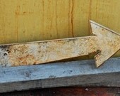 Metal Arrow, Home Decor, Vintage Inspired Metal Arrows - Drop Metal - Ready to Ship