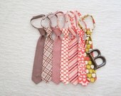 Shades of Red Tie Collection, Striped Toddler Tie, Striped Boys Tie