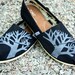 Tree TOMS shoes
