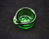 Green dish with Fume