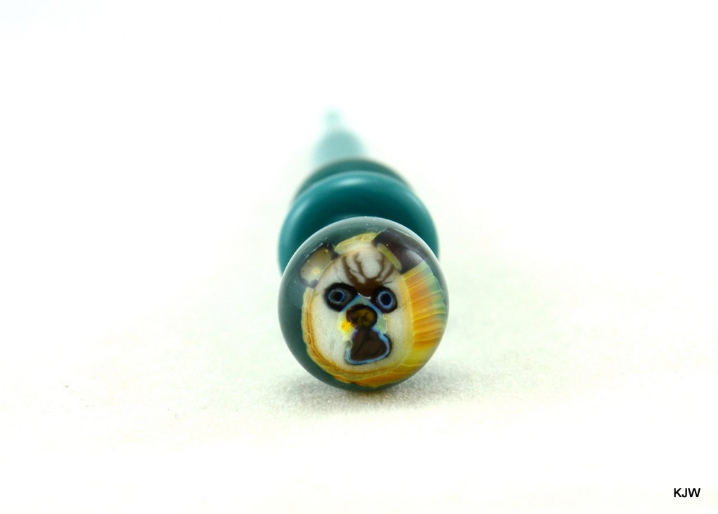 Turquoise Pug Milli dabber