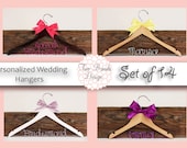 15% off Set of 14 Personalized Custom Bridal Hanger, Brides Hanger, Bride, Name Hanger, Wedding Hanger, Personalized Bridal Gift