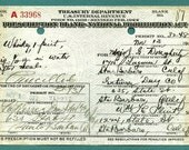 Rare 1922 Prohibition Whiskey Major Dougherty Prescription Santa Barbara CA Drug Nurse Pharmacy Bar Doctor Flint