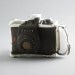 Vintage Ansco Camera Canvas Printed Pillow