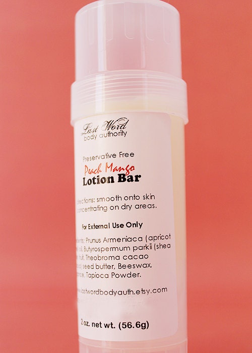 Peach Mango Lotion Bar